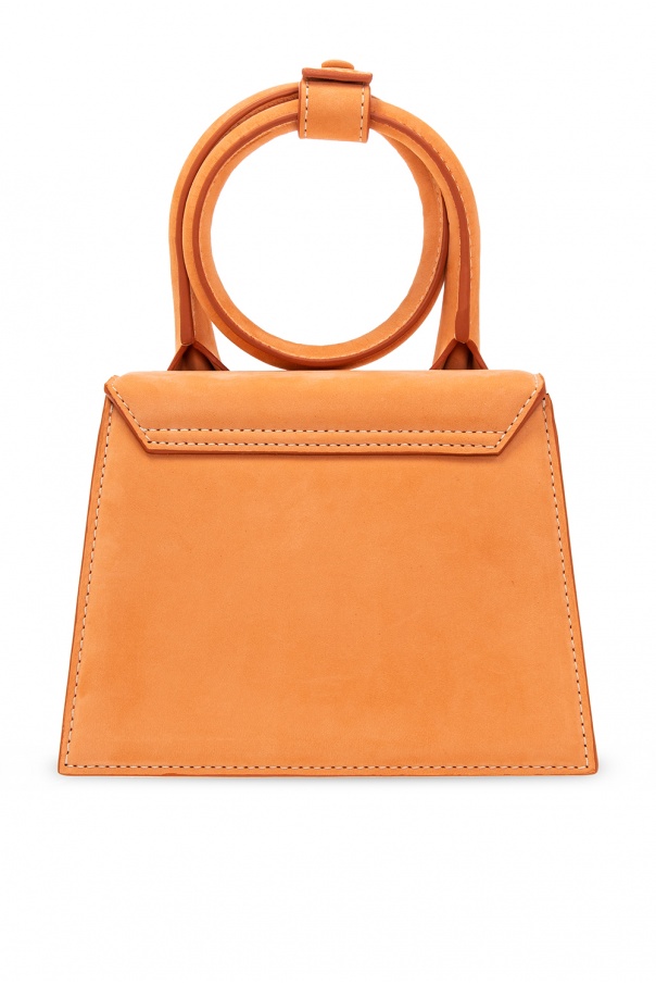 JACQUEMUS Le Chiquito Noeud コットンキャンバス バッグ Jacquemus Le Chiquito Noeud Tote Bag | Neutrals | FARFETCH
